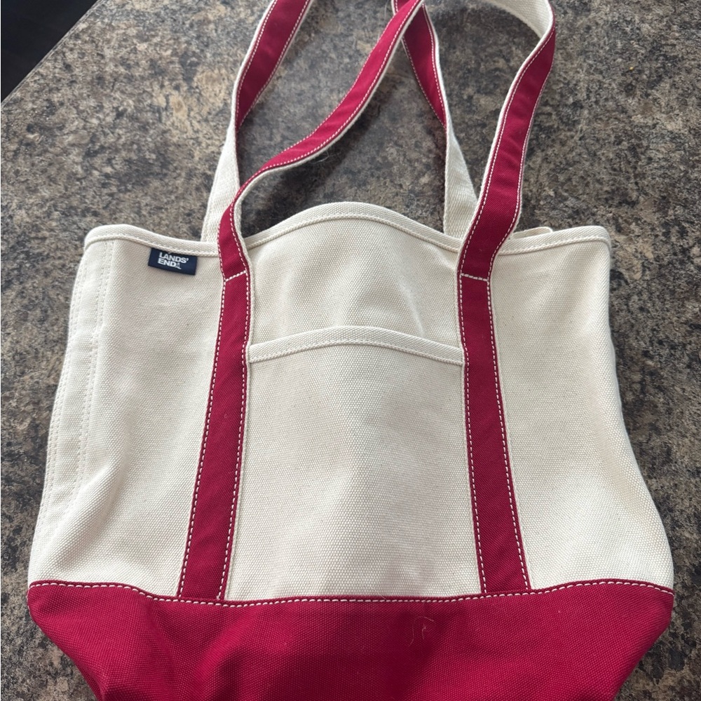 LANDS END TOTE EXCELLENT LIKE NEW
